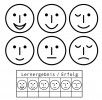 Smiley Gesamtset 6 Smileys und 1 Erfolgsstempel