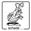 Elbi Motivstempel Kinder Holzstempel schade ...