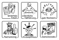 Elbi Lehrerstempel Stempelset aus Holz Belobigungsstempel Set 1