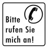 Elbi Motivstempel Kinder Holzstempel Bitte rufen Sie mich an!