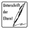 Elbi Motivstempel Kinder Holzstempel Unterschrift der Eltern!