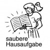 Elbi Stempel aus Holz Lehrer Motivstempel saubere Hausaufgabe (Mädchen)