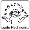 Elbi Motivstempel Kinder Holzstempel gute Rechnerin