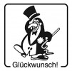 Elbi Motivstempel Kinder Holzstempel Glückwunsch!