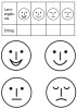 Smileyset groß 5 Stempel