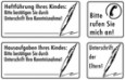 Elbi Lehrerstempel Stempelset aus Holz Elternkontakt