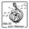 Elbi Motivstempel Kinder Holzstempel das ist zum Weinen