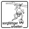 Elbi Motivstempel Kinder Holzstempel sorgfältiger arbeiten