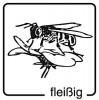 Elbi Motivstempel Kinder Holzstempel fleißig
