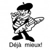 Lehrerstempel Französischstempel Dèja mieux!