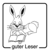 Elbi Motivstempel Kinder Holzstempel guter Leser