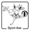 Elbi Motivstempel Kinder Holzstempel Sport-Ass