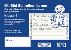 Mit Elbi Schreiben lernen Klasse 1