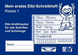 Mein erstes Elbi Schreibheft Klasse 1