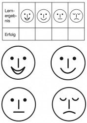 Smileyset groß 5 Stempel