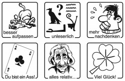 Elbi Lehrerstempel Stempelset aus Holz Motivationsstempel