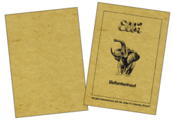 Elefantenhaut chamois 110gm² 100 Blatt Kopieren von Urkunden Speisekarten